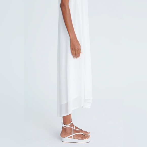 Halston NWT KARSYN JERSEY RUCHED DRESS - Picture 2 of 7